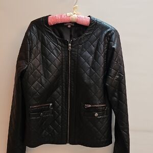 Black Quilted Women's Jacket